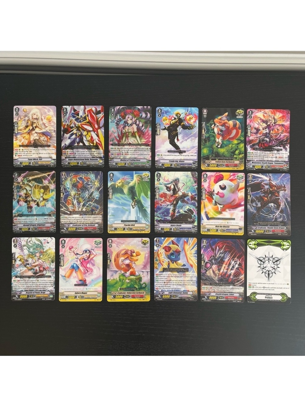 Bushiroad Cardfight Vanguard Card Lot Of 18